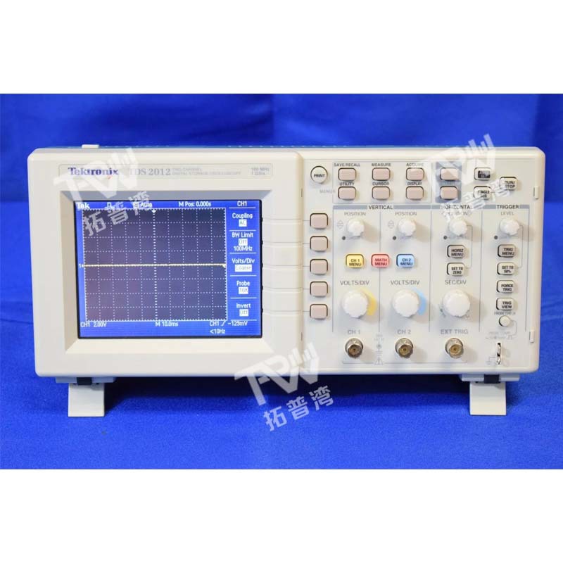 Tektronix 泰克 TDS2012 数字存储示波器 100 MHz 2 通道