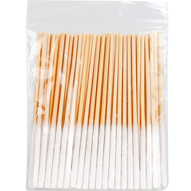 Thin cotton swabs, serum, cosmetic disposable nutritive solution, for beauty salons