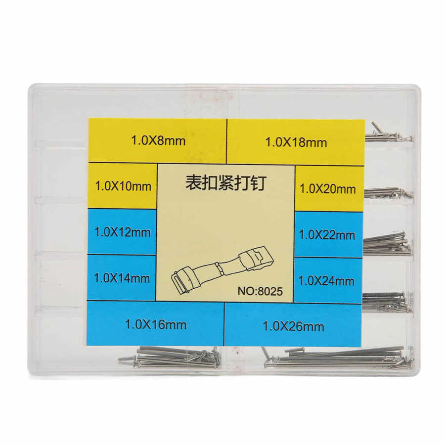 不锈钢串钉  NO.8025表带表扣紧打钉 1.0mm插销表销固定杆表销