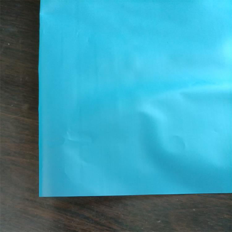 塑料购物袋 PO蓝色平口袋 印刷可分切单张彩色印刷片材