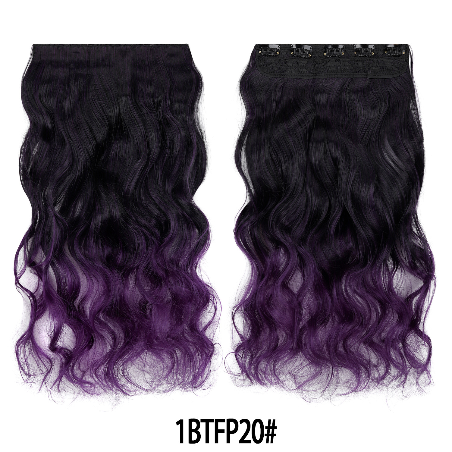 9 black gradient deep purple roll