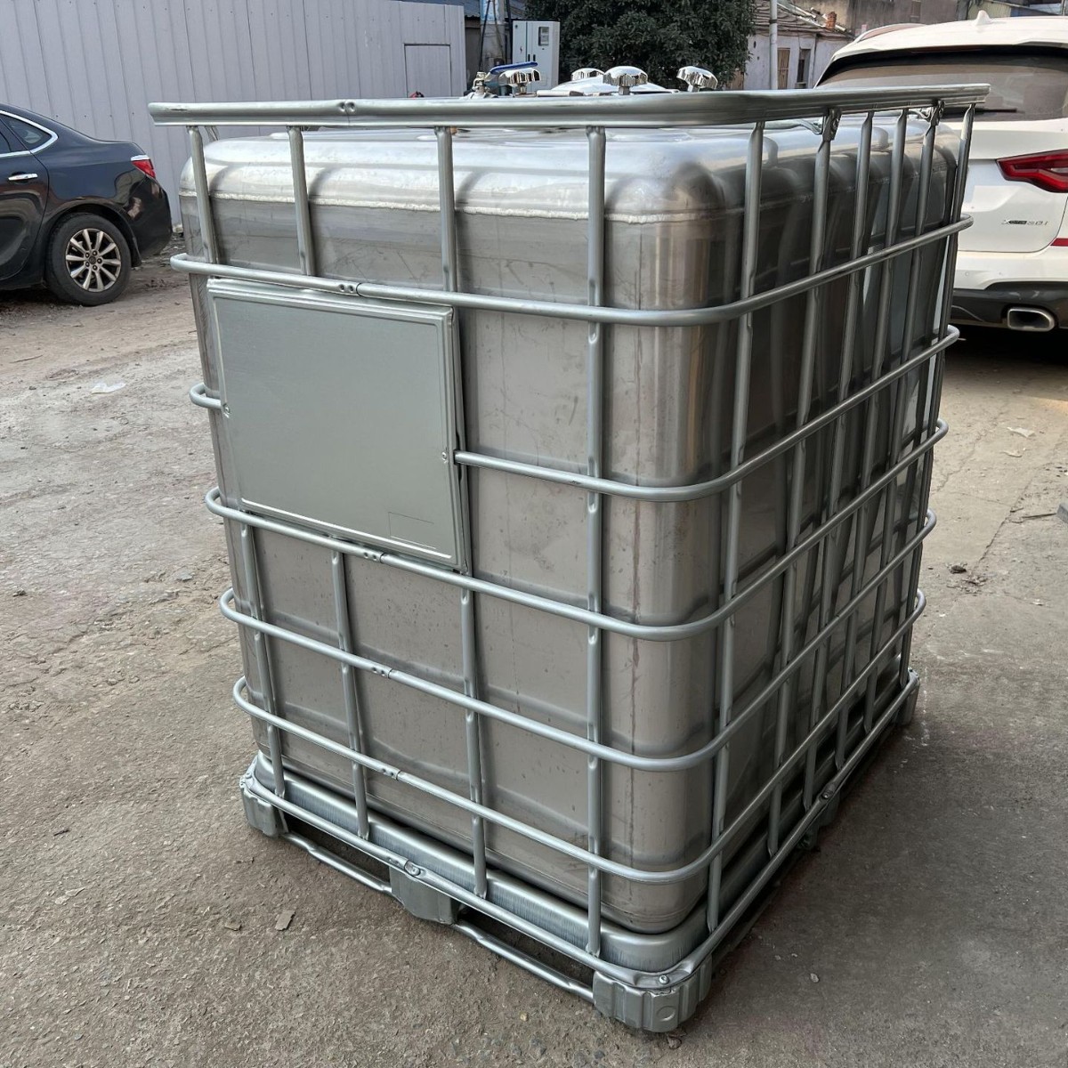 304不锈钢吨桶化工分装桶ibc集装桶方形闭口集装敞口危废桶加厚