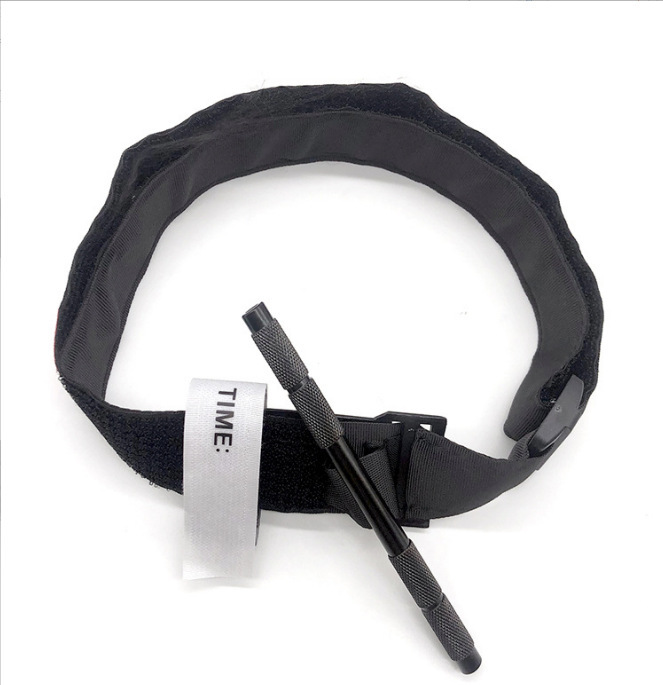 Venta directa de fábrica al aire libre CAT táctico torniquete giratorio operación de una mano ajustable torniquete de hebilla de rescate