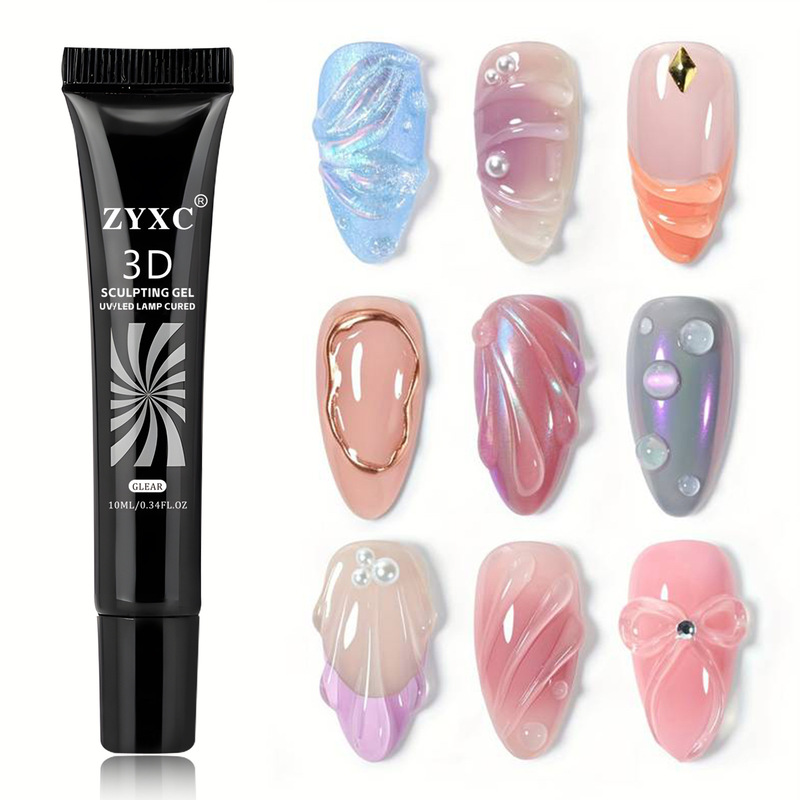 Cross-Border Multifunctional Nail Styling Gel Construction Gel Reinforcement and Long-Lasting New Model Suitable for Nail Salons or Home DIY