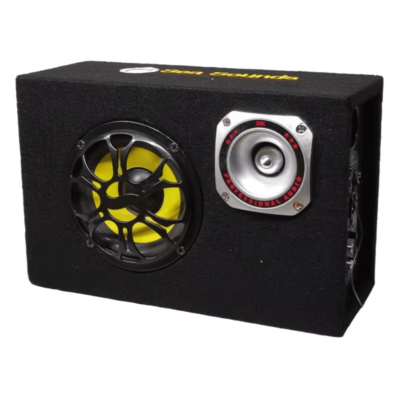 Новый квадратный автомобильный Bluetooth аудио 5-дюймовый 6-дюймовый сабвуфер Автомобильный сабвуфер аудиокарта USB-накопитель