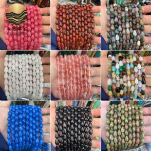 8*10mm�A��ˮ�δ����ֹ�diy��Ȼʯ���ۖ|�������ɰɢ���Ʒ ���l