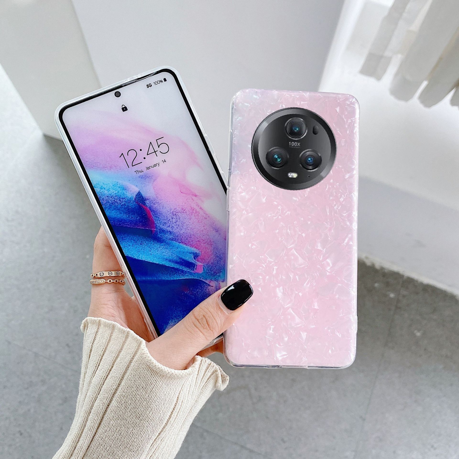Modèle de coque classique pour femmes, adapté à la coque de téléphone Honor Magic5, étui de protection Magic3PR célèbre sur Internet_voghion.com