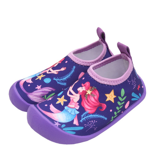 Children's Water Shoes for Water Park, Korean Version Sandals for Summer, Unisex Jelly Bottom Non-Slip Drift and Creek Shoes