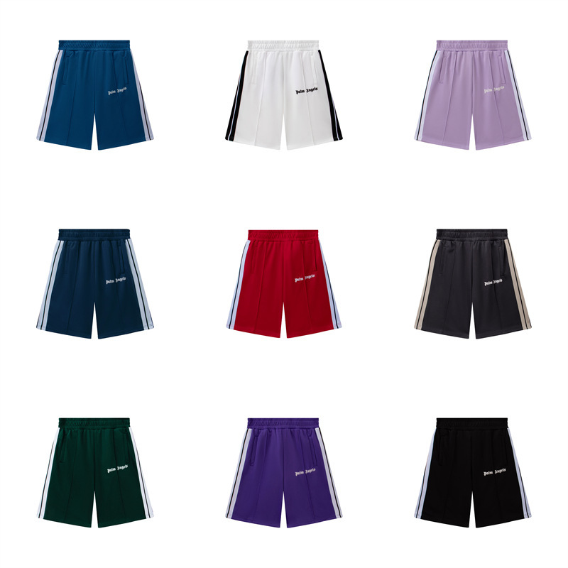 Palm letter SS23 new Angels printed loose-fit straight shorts for men