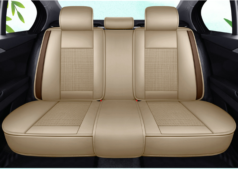 2020 Summer Toyota YARiS L Zhixuan X Zhixiang Car Seat Covers, All-Season Full-Coverage Linen Cushions