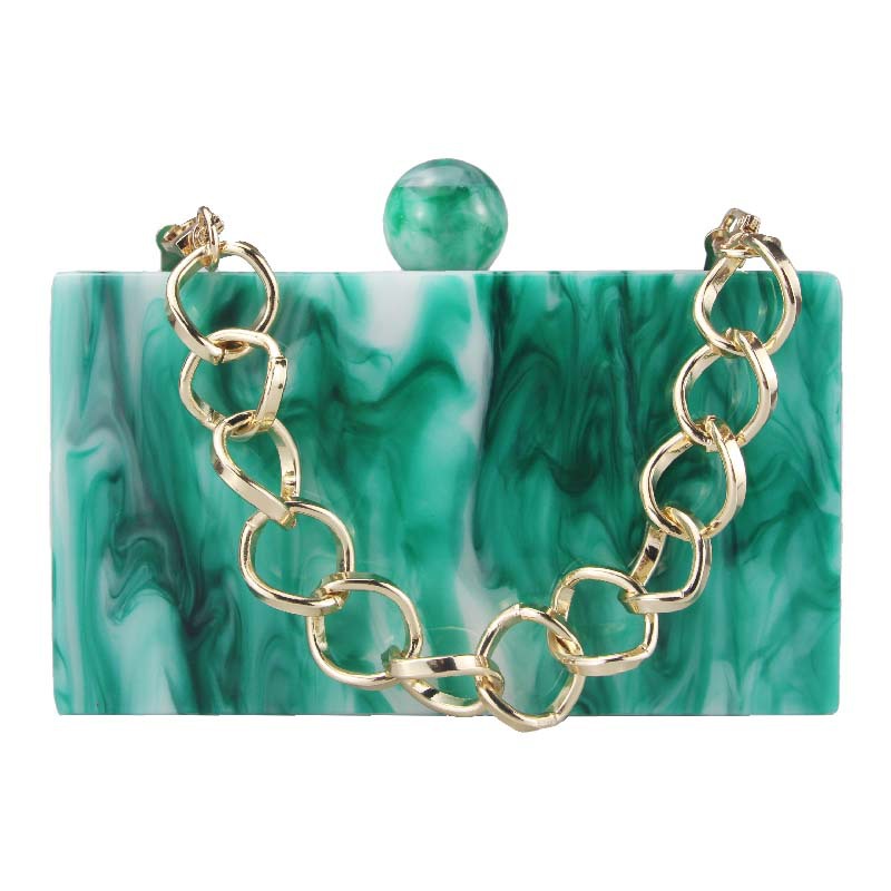 embroidered clutch bag