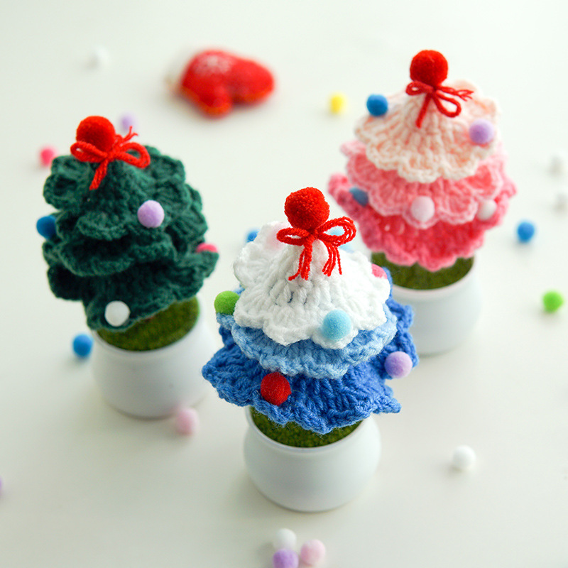 Nordic Style, Cute, Modern Style Style Christmas Nordic Style Cute Modern Style Christmas Tree Yarn Party Festival