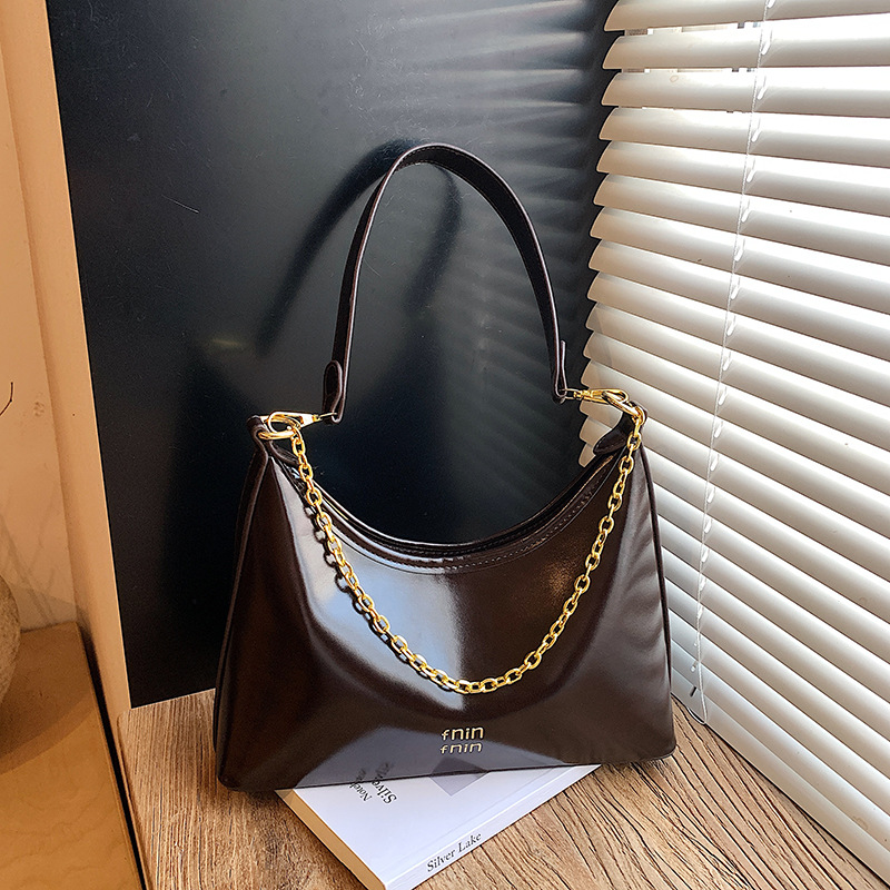 miu 빈티지 숄더 겨드랑이 가방 여자 bags 가을 겨울 신상 소규모 통근 핸드백 심플 캐주얼 크로스백