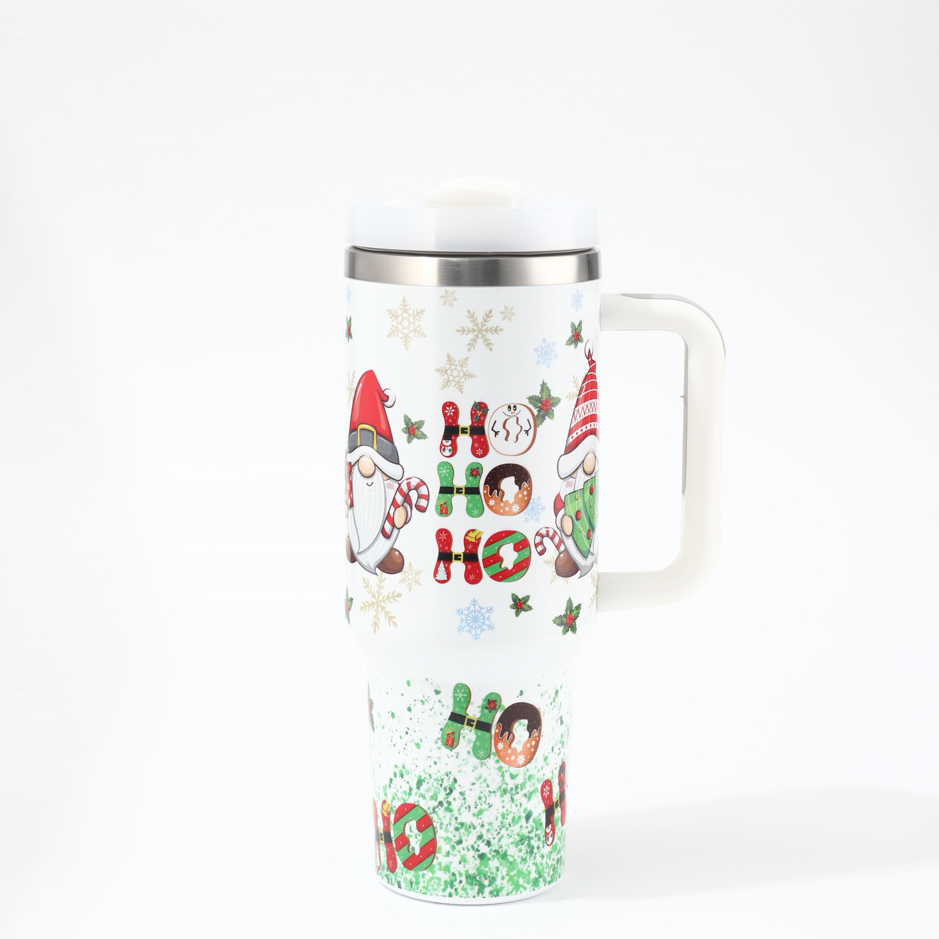 Pintura por pulverización de plástico de acero inoxidable 30oz taza de automóvil manejo de automóvil taza de aislamiento de vacío de doble capa taza de cerveza de aislamiento de frío