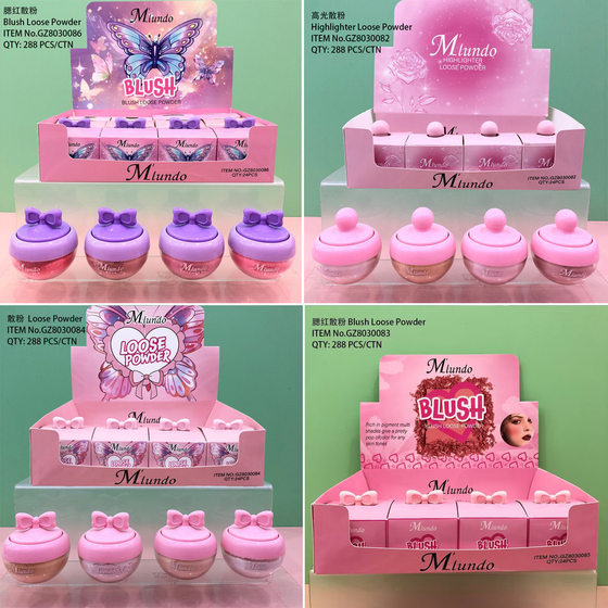 Foreign Trade New Mlundo Powder Soft Fog Velvet Coke Makeup Lightweight Waterproof Sweat-proof Makeup Moisturizing Matte Women's Honey Powder