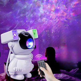 Cross-border astronaut starry sky projection lamp astronaut USB starry atmosphere lamp ornaments starry sky lamp gift night