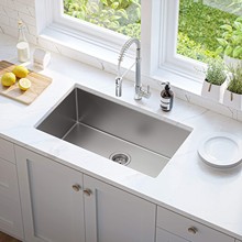 Kitchen Sink/美国热销水槽/不锈钢手工水槽/厨房大单槽洗手盆