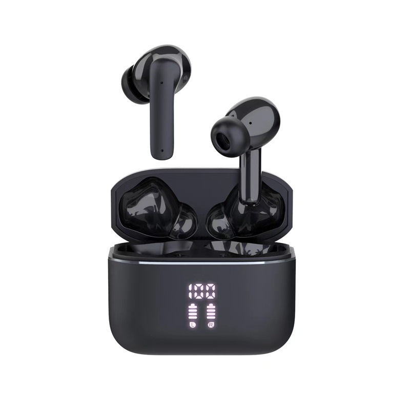 工場の新しい S27 外国貿易 TWS ワイヤレス Bluetooth 5.3 ヘッドセット半透明 HD デジタル ディスプレイ ノイズ リダクション原体サウンド ヘッドセット|undefined