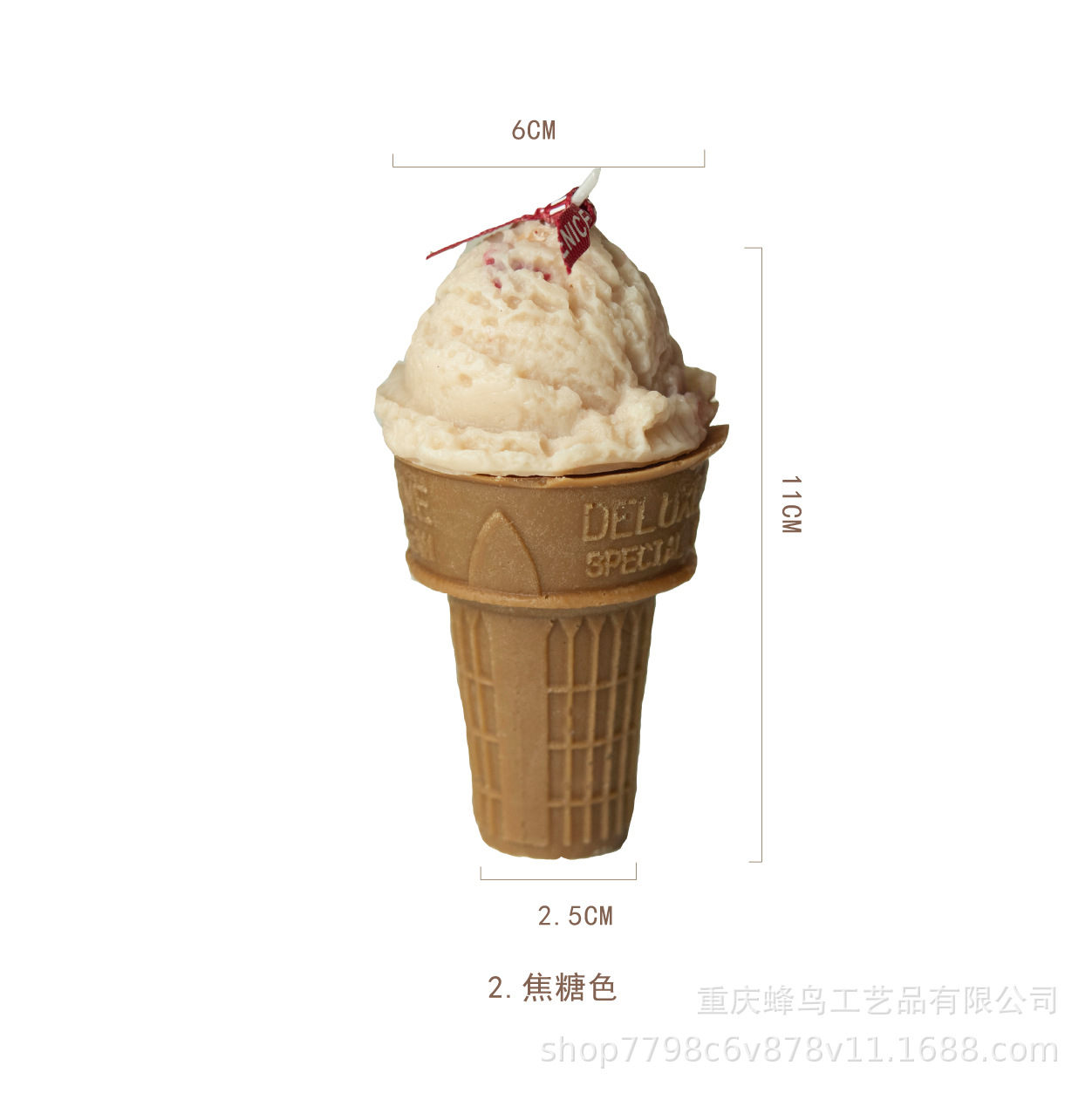 INS estilo hecho a mano de helado forma de cono aromaterapia vela regalo de vacaciones para niños decoración de escritorio adornos