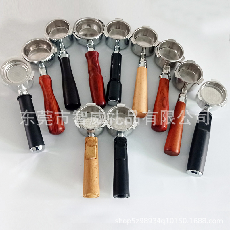 Italian coffee machine bottomless handle two ears three ears 515458 coffee handle extraction handle Italian coffee machine bottomless handle two ears three ears 515458 coffee handle extraction handle