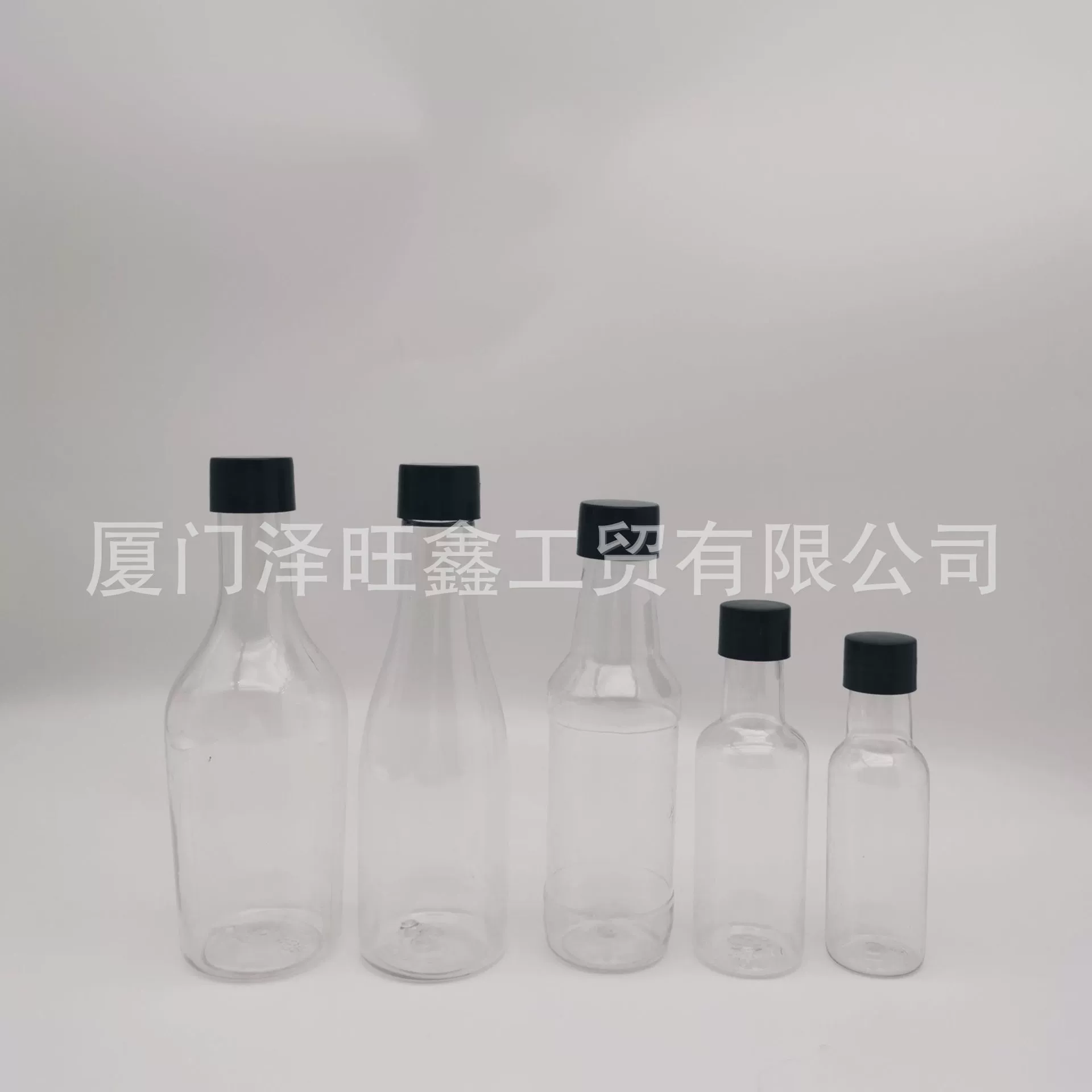 Фабрика прямой 150 мл ПЭТ длинная шея пластиковая бутылка приправы соевый соус уксус маленькая бутылка вина Бутылка Напитка