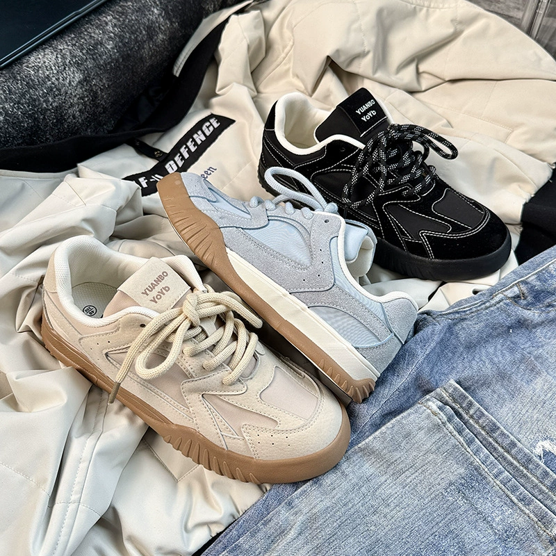 Популярная мужская обувь, новинка 2025 года, летняя дышащая повседневная обувь, мужская обувь для вождения, универсальная мужская обувь для морального развития