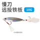 8 Colors Metal Jigging Spoon Fishing Lures Bass Walleye Perch Fresh Water Fishing Lure