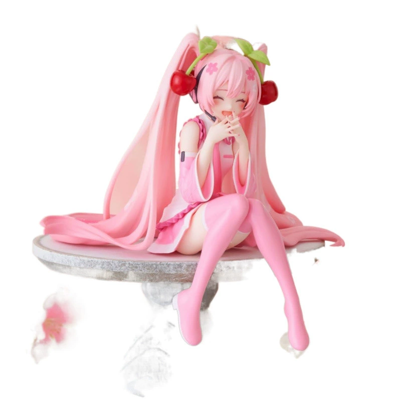 Sakura Hatsune Miku Miku instant noodle pressing cute car box desktop swing scenes scenery female model gift