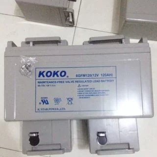 KOKO蓄电池6GFM120 12V120AH质保三年 含税含运