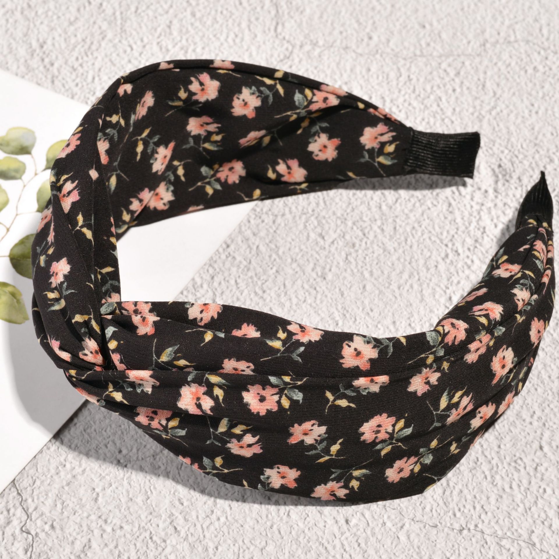 Fashion Chiffon Wide-brimmed Flower Headband display picture 7