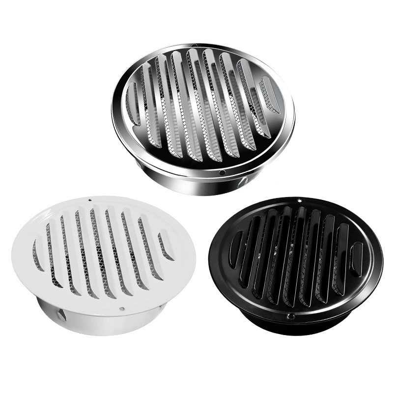 Плоская головка из нержавеющей стали ветряная шапка для кухни вытяжная труба наружная вентиляция вентиляционные отверстия наружные вентиляционные отверстия