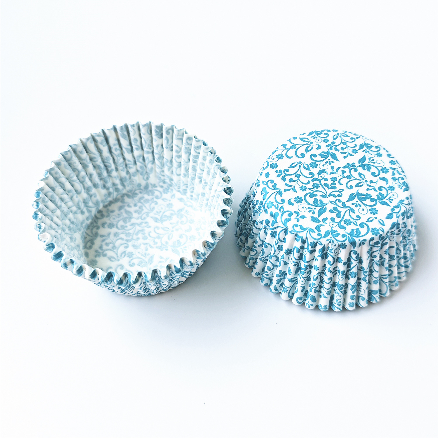 Capacillos de Papel para Hornear Muffin 100 Piezas por Caja Papel a Prueba de Aceite para Panadería