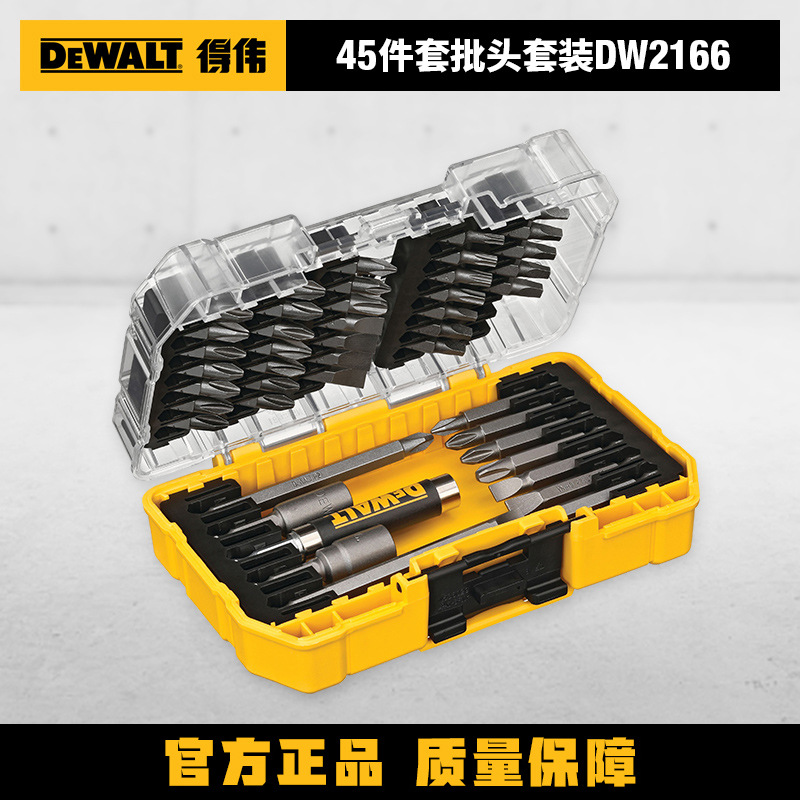 Kit de cabeza de lote de 45 piezas (DW2166)
