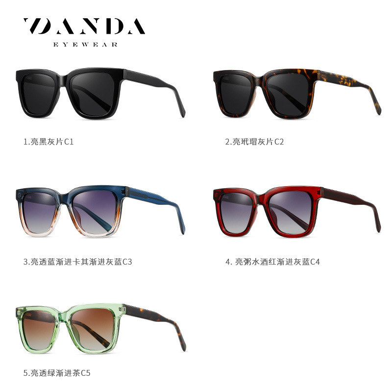 Spot al por mayor placa polarizada S26130 moda ins gafas de sol para mujer gafas de sol de protección UV para exteriores