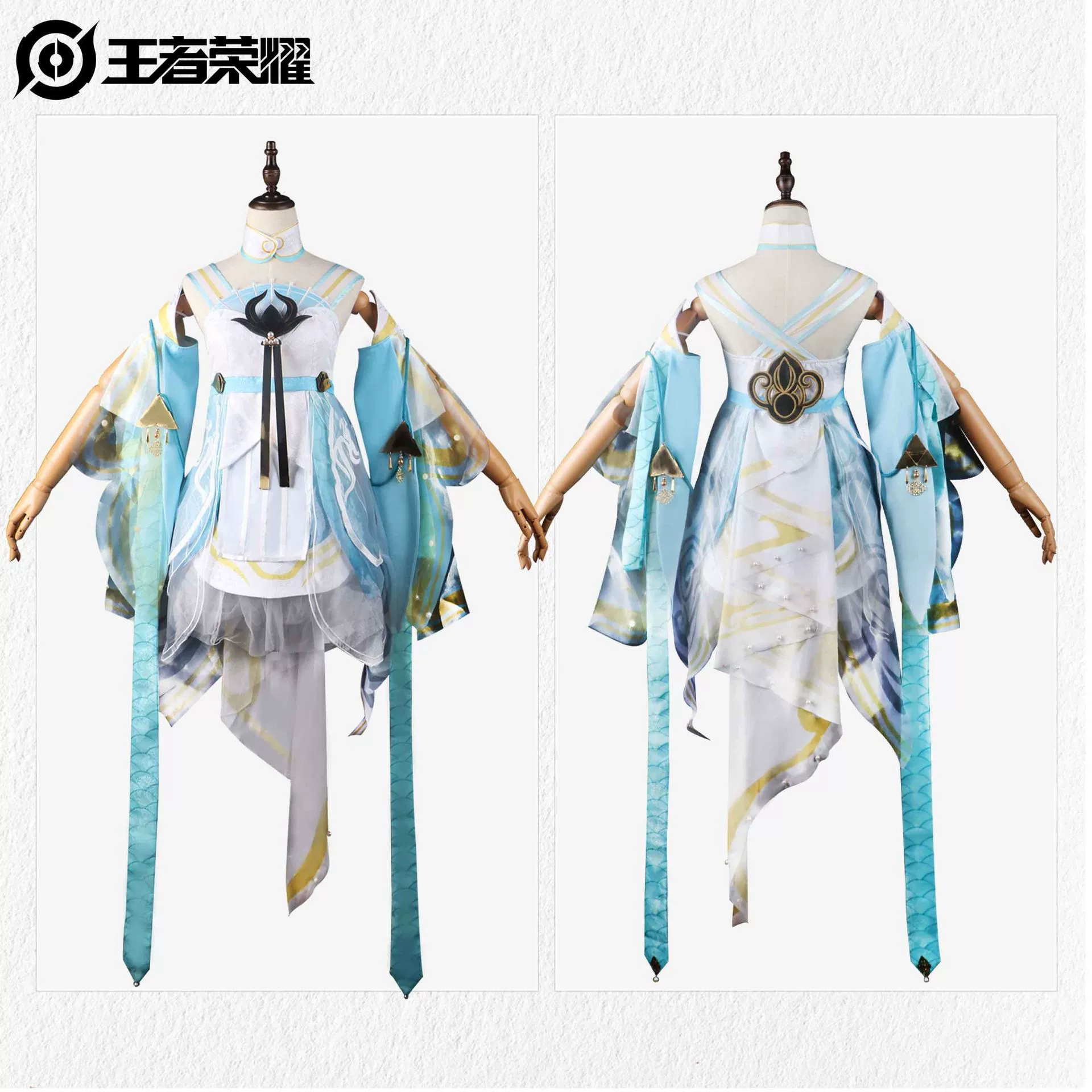 Косплей костюм Honor of Kings Xishi Youlong Qingying, женский наряд с париком, размеры XS–XXXL