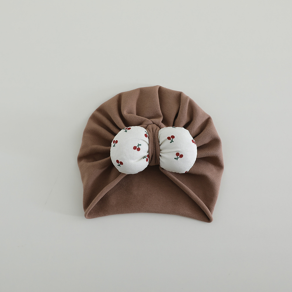 Sombrero de bebé primavera y otoño delgado sombrero de bebé indio encantador princesa bebé bebé