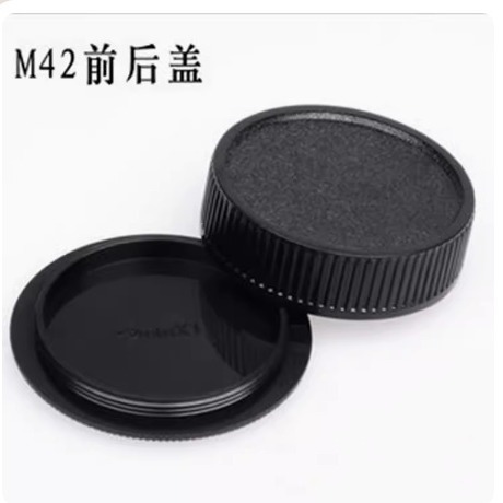 M42 바디 커버 및 M42 리어 커버 세트 M42 전면 및 후면 커버 42MM * 1 나사