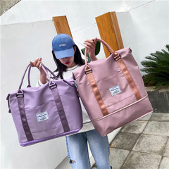 新款旅行袋瑜伽健身包登機訓練包住宿收納包大容量學生包廠貨批發