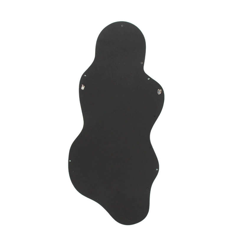 Espejo retro irregular Espejo de ventana arqueado de Phnom Penh Espejo de cuerpo entero para el hogar Espejo de cuerpo entero montado en la pared Espejo de cuerpo entero grande