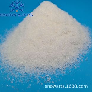 Water-Soluble Lightweight Snow Flakes Artificial Snow Dry Snow Powder Fake Snow Film Snow Scene Layout Environmentally Friendly Degradable Simulated Snow Powder