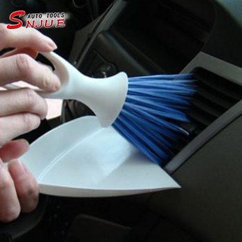 SNJUE automobile Air outlet remove dust Car wash brush Caught automobile Car Wash Supplies Broom 2 Set of parts