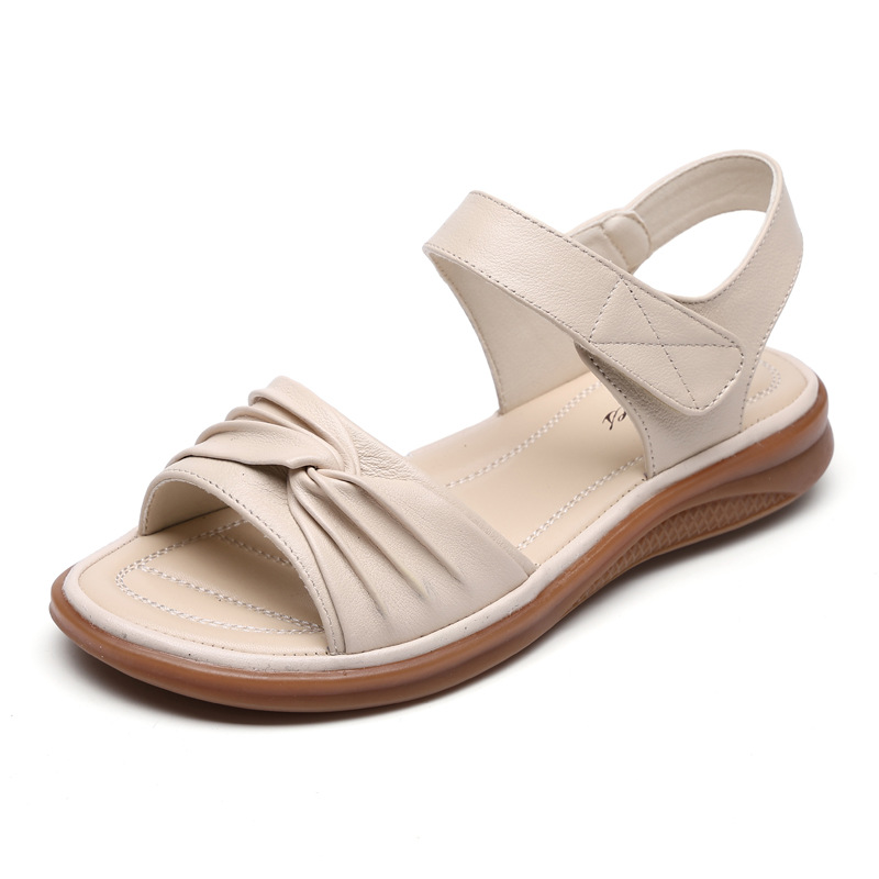 C4485 1280K GIÀY DÉP SANDAL NỮ RUITDT BIG SIZE NGOẠI CỠ ĐẾ MỀM MÙA HÈ TRUNG NIÊN MA SÁT CHỐNG TRƯỢT GIÀY DÉP NỮ DA BÒ G04 SẢN PHẨM MỚI