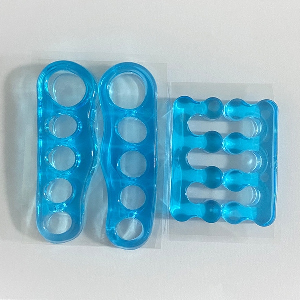 Cross-Border Exclusive Supply of Silicone Thumb Valgus Corrector Toe Separator Unisex Five-Hole Separator Orthopedic Device