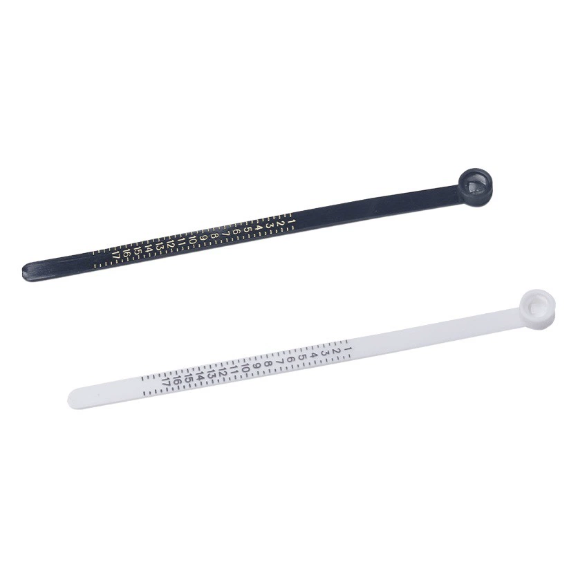 Мягкая линейка Meidu с зеркальным акриловым увеличительным стеклом кольцо мягкая линейка кольцо для измерения размера пальца пластиковое кольцо американского размера