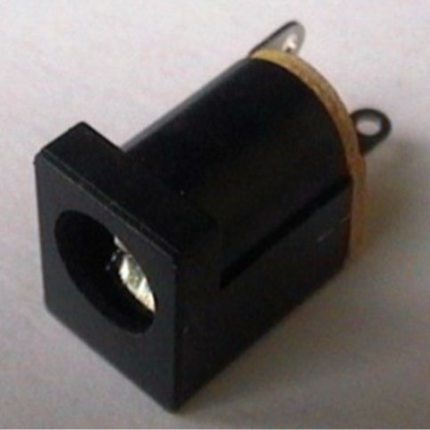 厂家供应环保立式直流DC插座系列 DC-0051BH公母对接插座加工