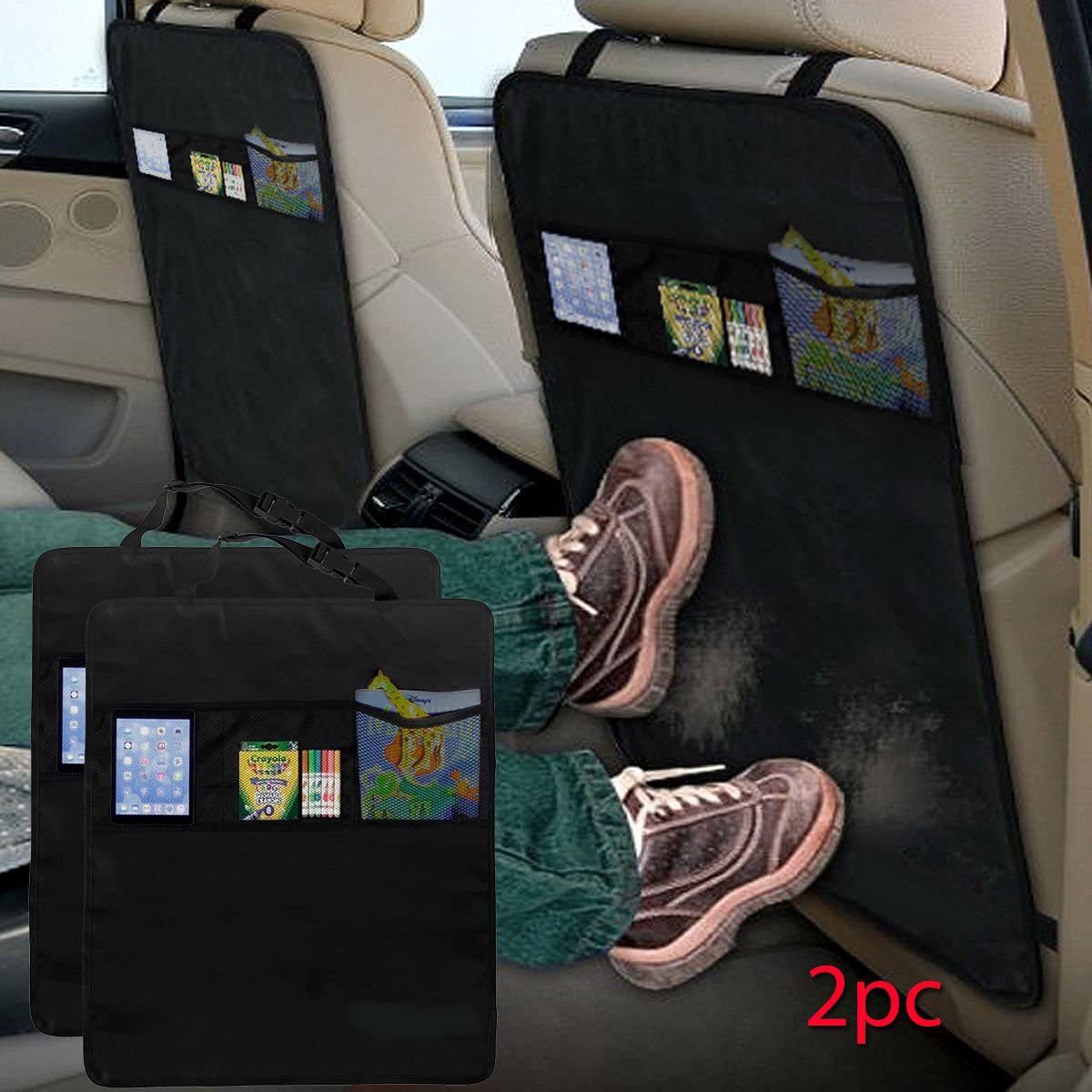 Car seat storage bag, anti-kick bag, tool organizer bag, seat back storage bag, storage pouch, Oxford cloth crossbody bag