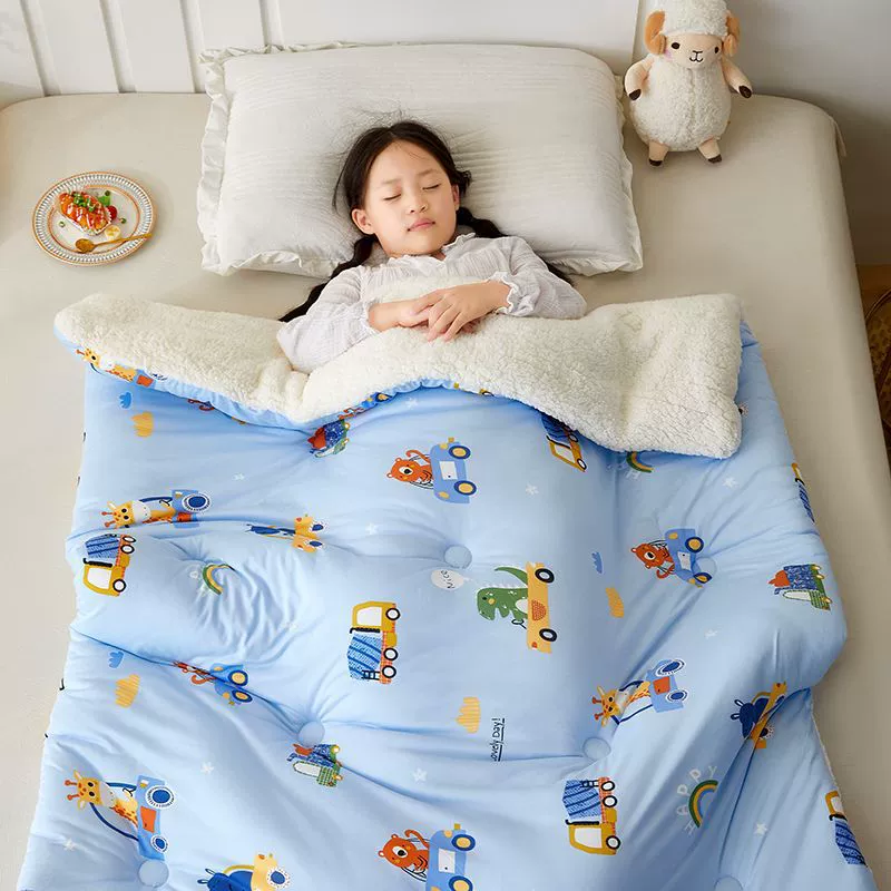 Children's winter duvet for kindergarten, increased thickness