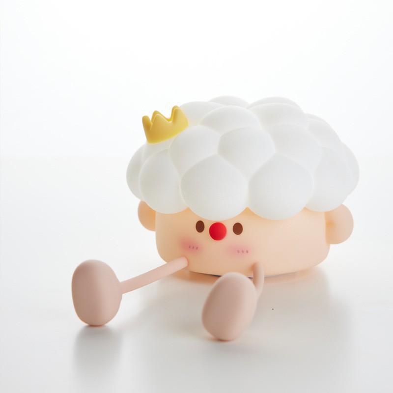 Luz de noche USB recargable silicona palpitación dormitorio cabezal de cama para niños protección de ojos atmósfera de alimentación de luz de noche lámpara de escritorio lámpara de baño