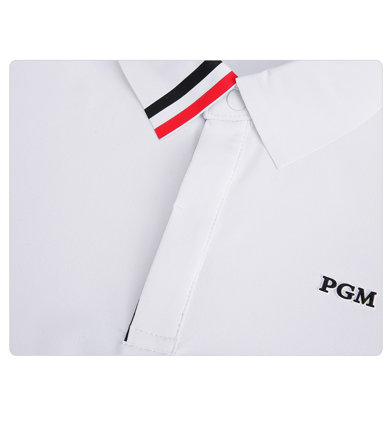Áo thun ngắn tay golf trẻ em PGM – form thoải mái, mặc xuân hè — YF600-màu trắng, YF600-màu đỏ, YF600-màu xanh nước biển chi tiết 14