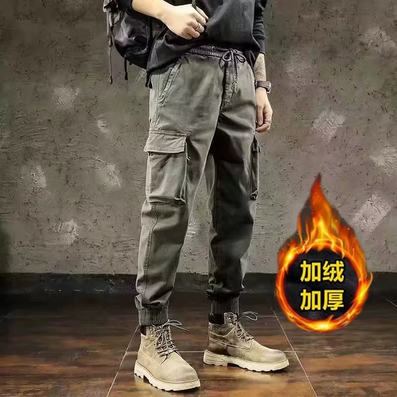 Армейские зеленые комбинезоны мужские приливные бренды Yinglun Yaya тактические военные ветры осенние и зимние повседневные брюки-корсеты мужская одежда